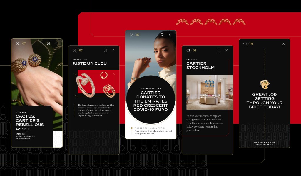 Cartier Atlas — luxury retail associate app
